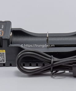 Bộ sạc pin LiitoKala Lii-100B (LiitoKala Lii-100B battery charger left-side)