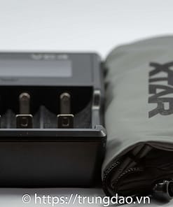 XTAR VC4 portable battery charger front-side