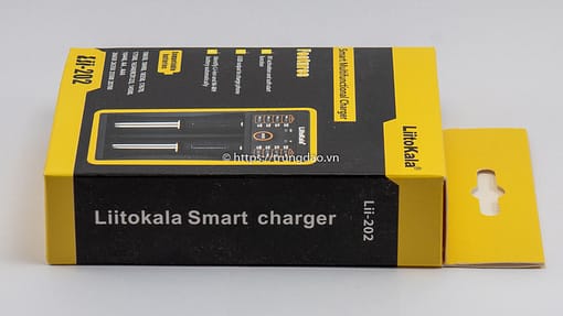 Bộ sạc pin LiitoKala Lii-202 (LiitoKala Lii-202 battery charger box)